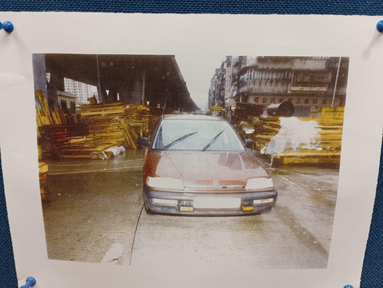 當年疑犯乘坐的車輛。