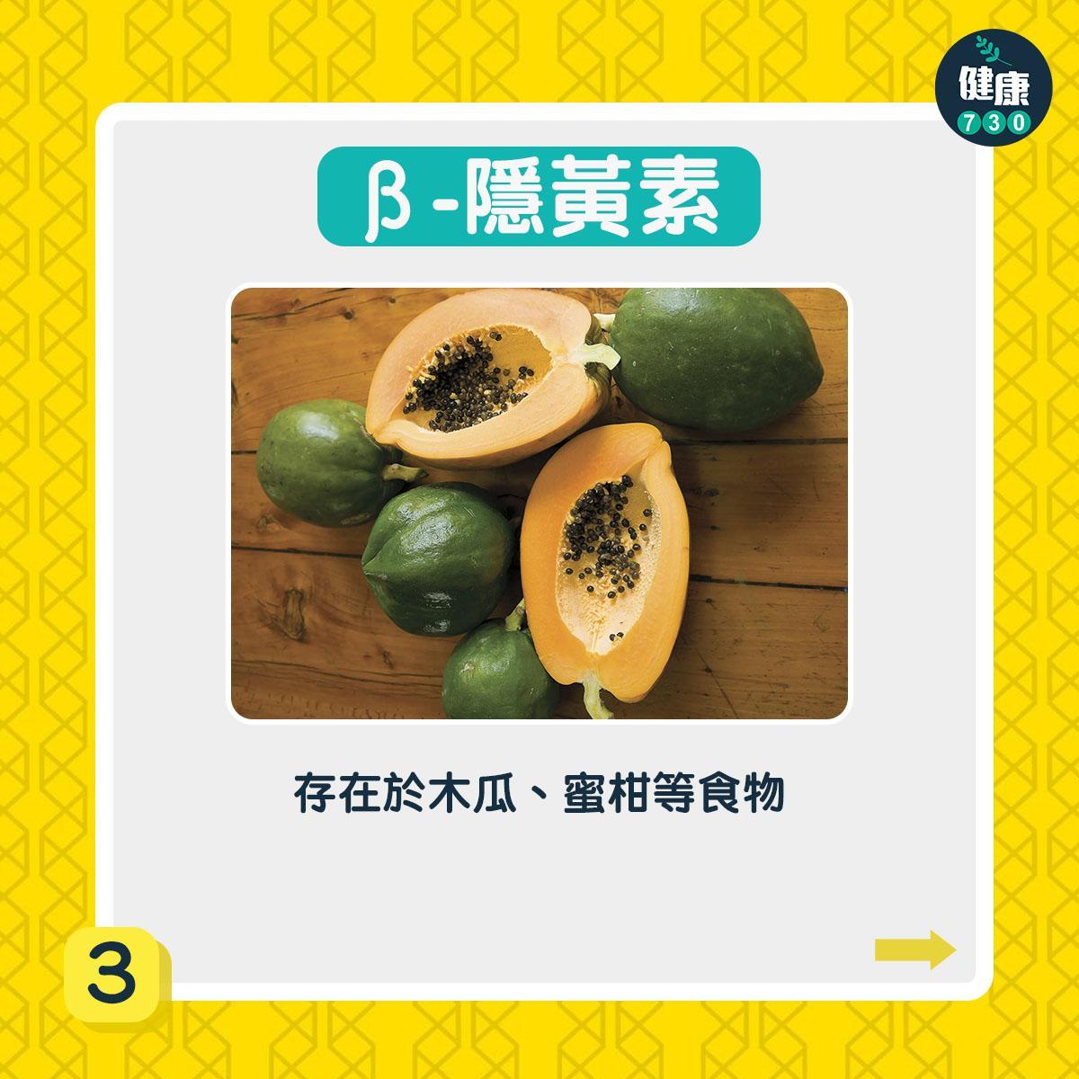 葉黃素、玉米黃素、β-隱黃素3種抗氧化劑減腦退化症風險(am730製圖)