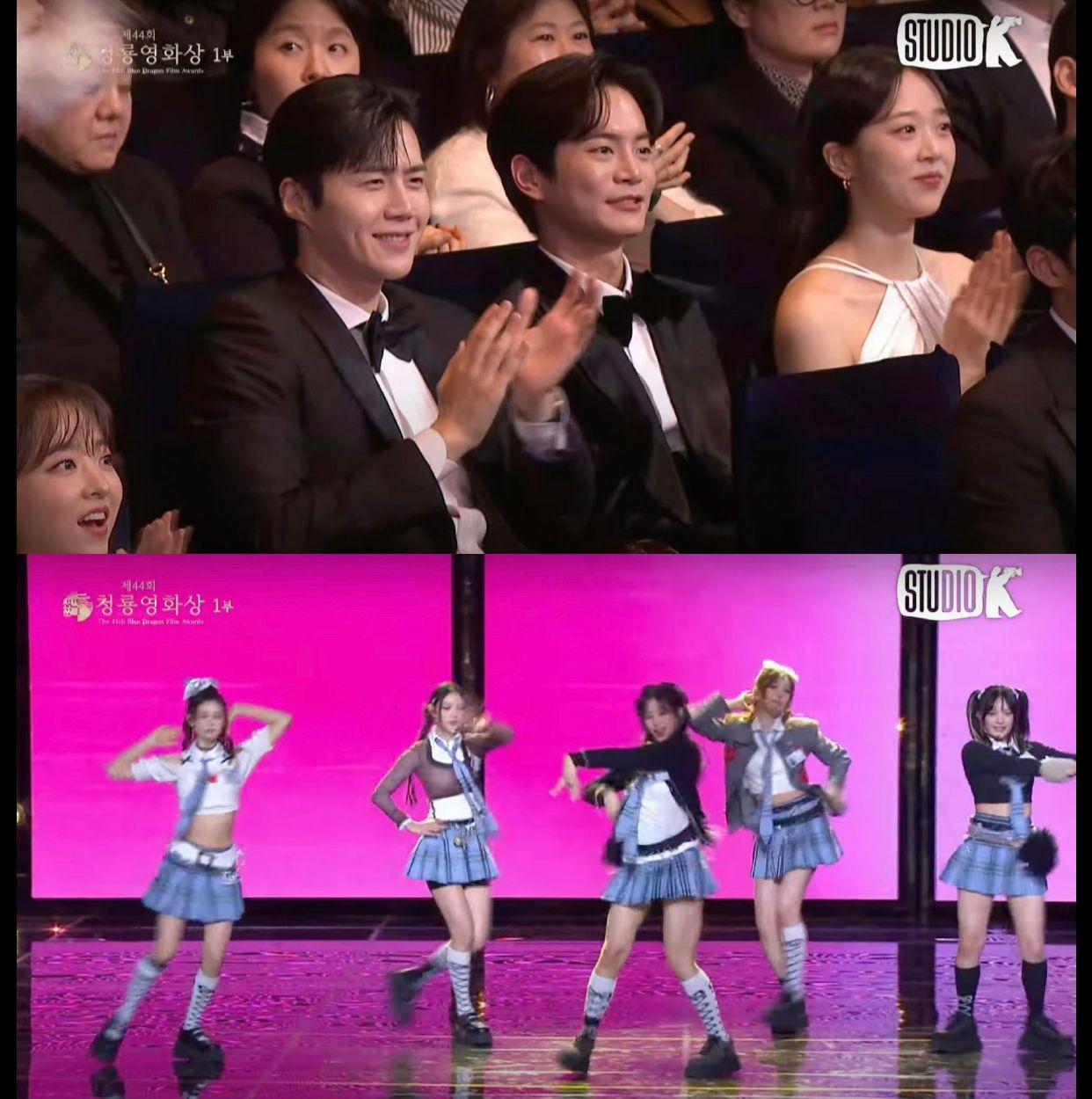 NewJeans擔任表演嘉賓。