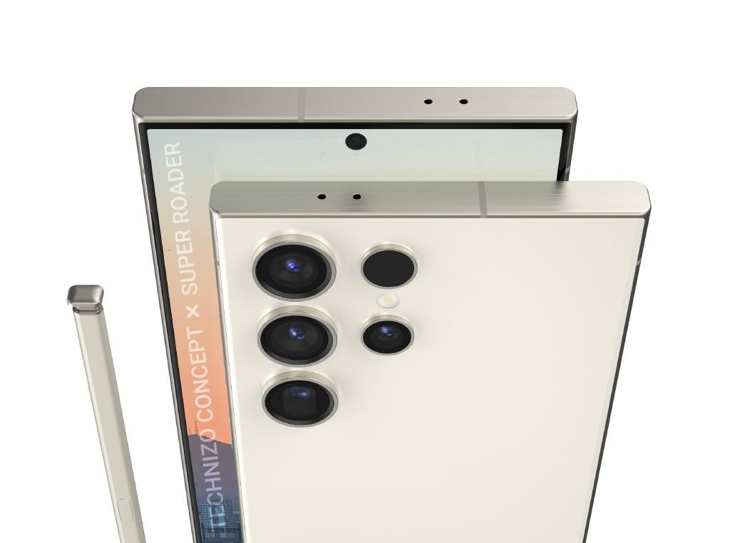 Samsung Galaxy S24 Ultra渲染圖(微博圖片)