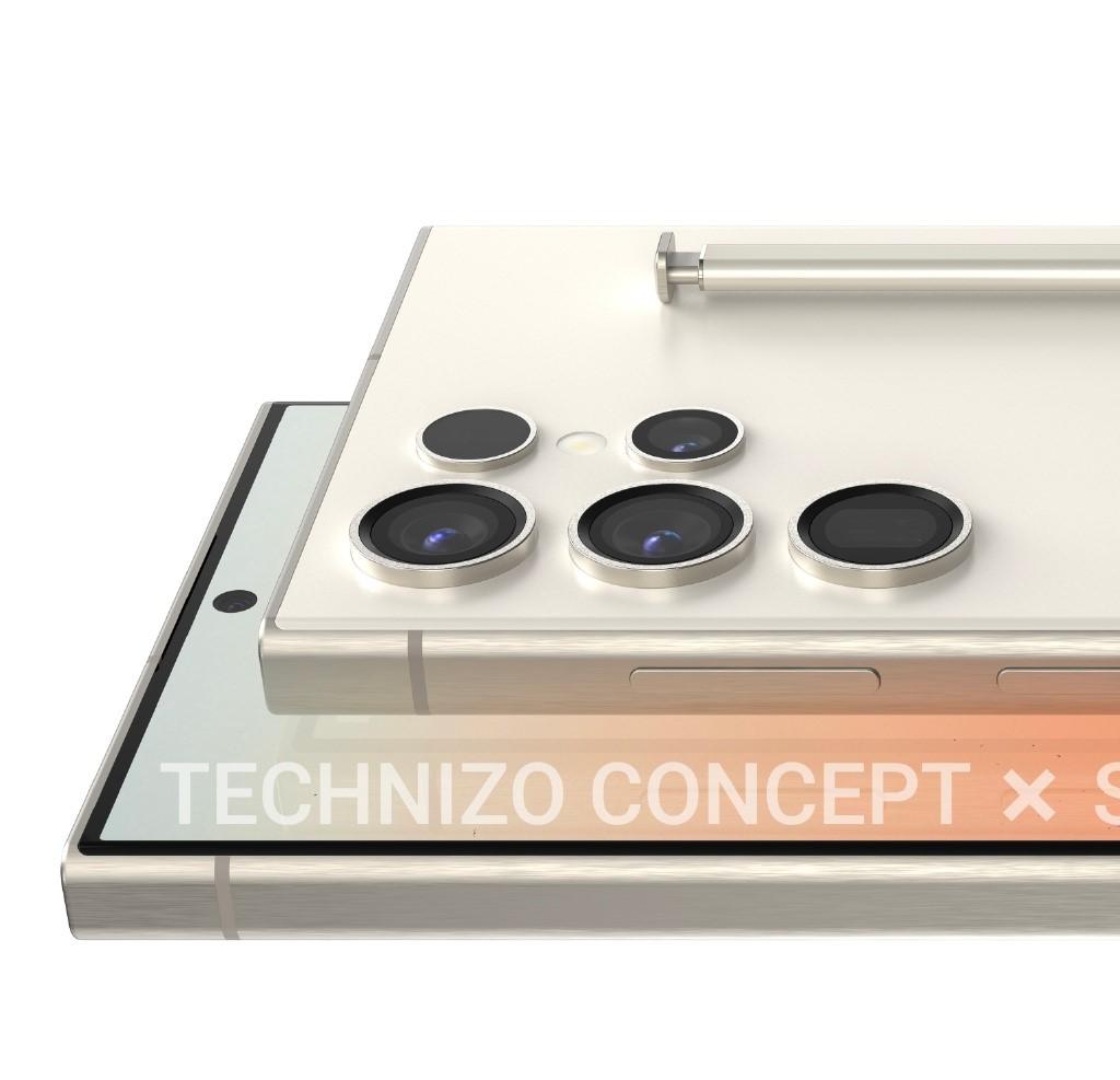 Samsung Galaxy S24 Ultra渲染圖(微博圖片)