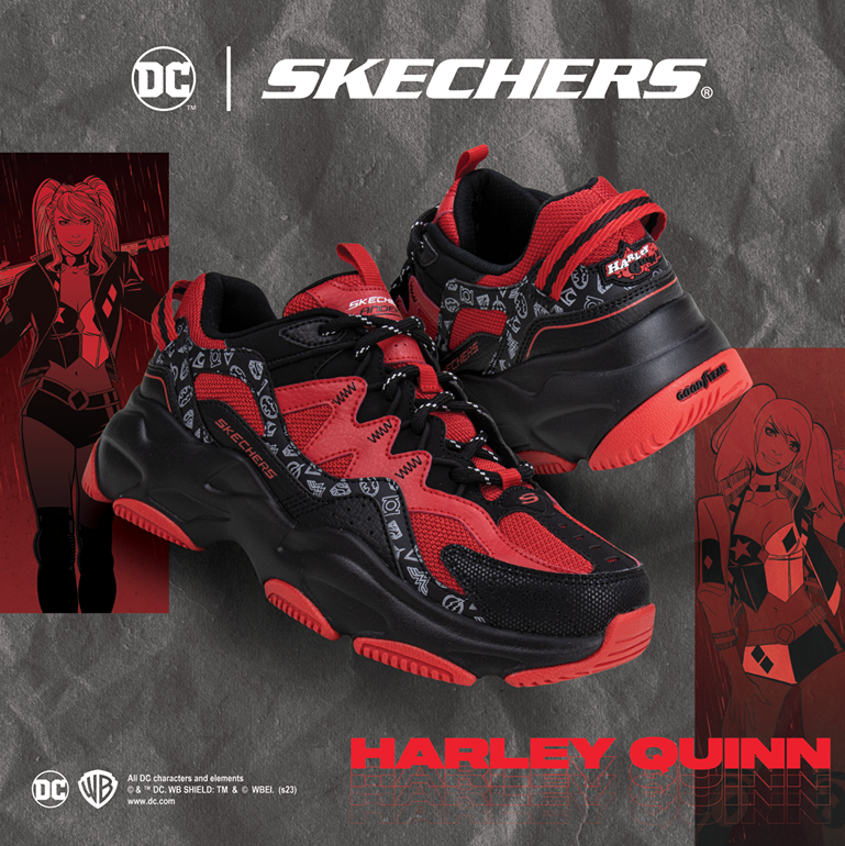 SKECHERS Lander S Harley Quinn小丑女款(女裝) $899