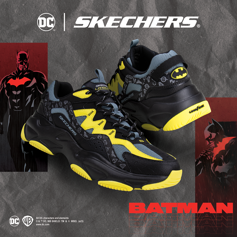 SKECHERS Lander S Batman蝙蝠俠款(男裝) $899