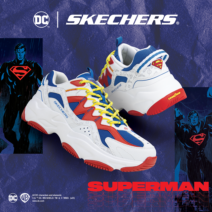 SKECHERS Lander S Superman超人款(男裝) $899