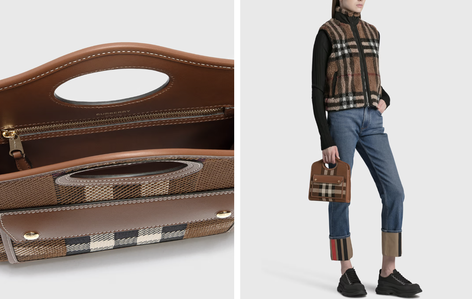 Black Friday優惠2023|Burberry MINI POCKET BAG 特價:$4,700;原價:$15,500