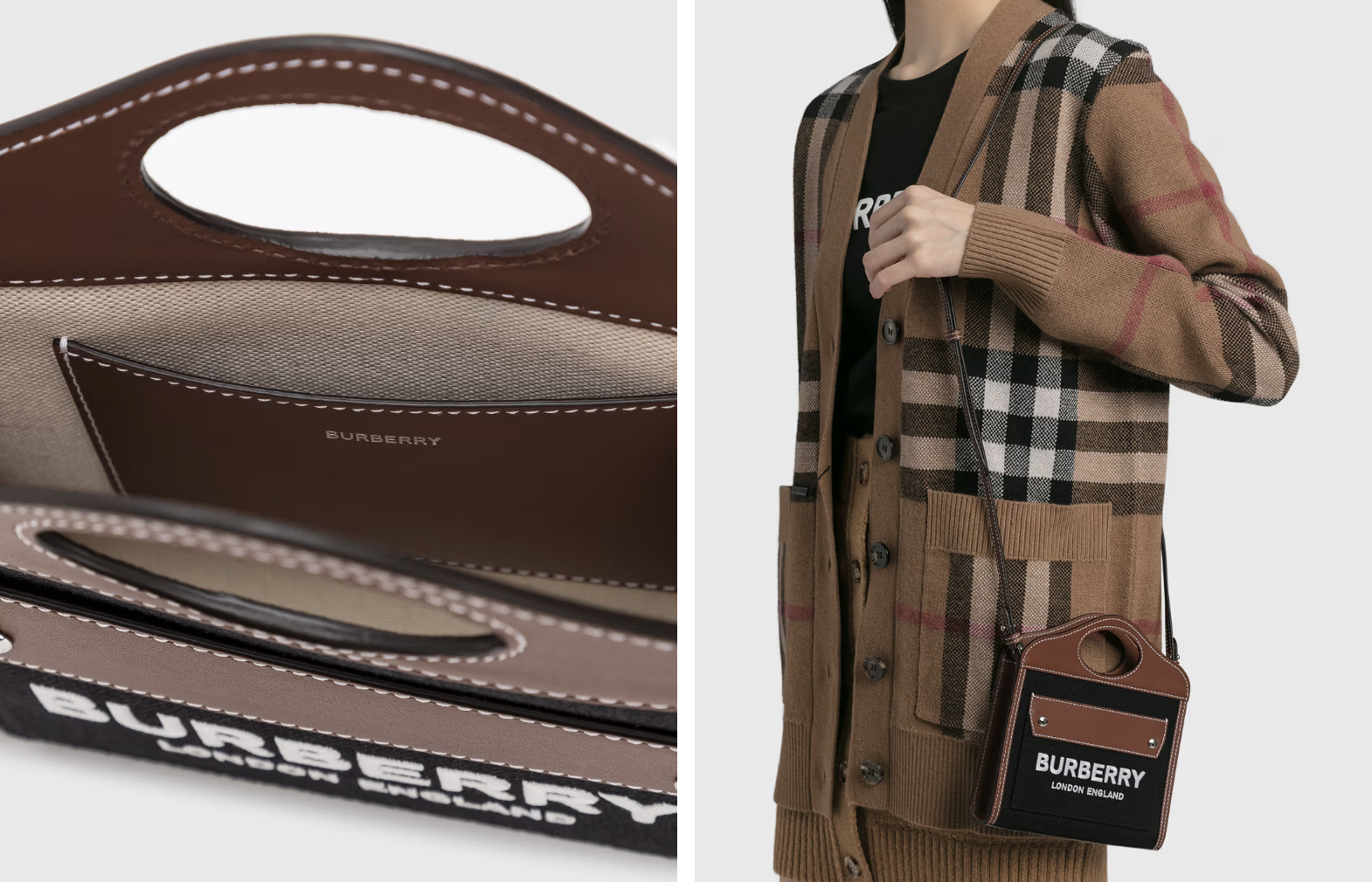 Black Friday優惠2023|Burberry MICRO POCKET BAG 特價:$4,000;原價:$8,300