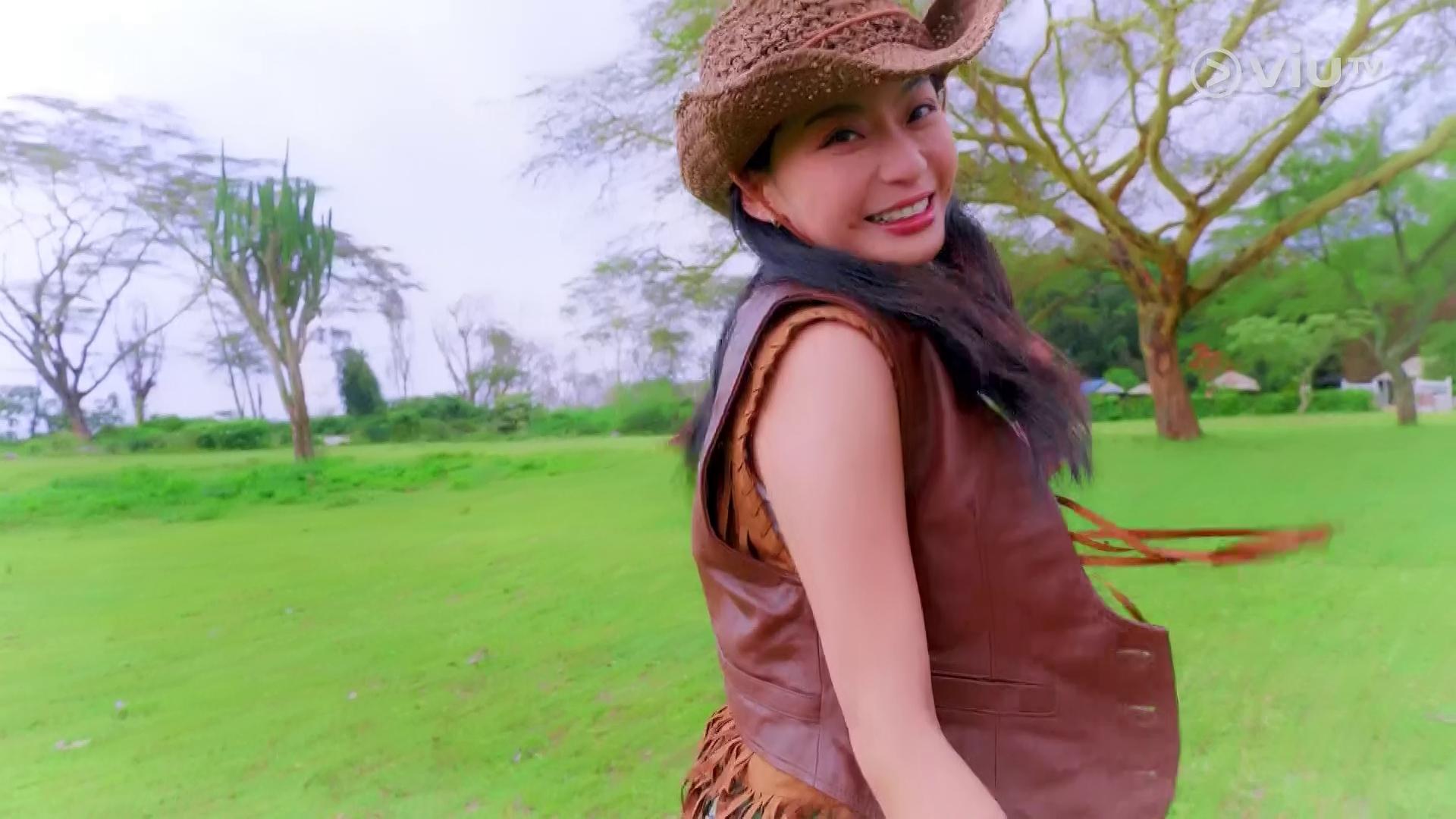 無制限探險隊|咖喱黃雅慧比堅尼Look水著曬身材,成為昨晚一集焦點(viutv截圖)