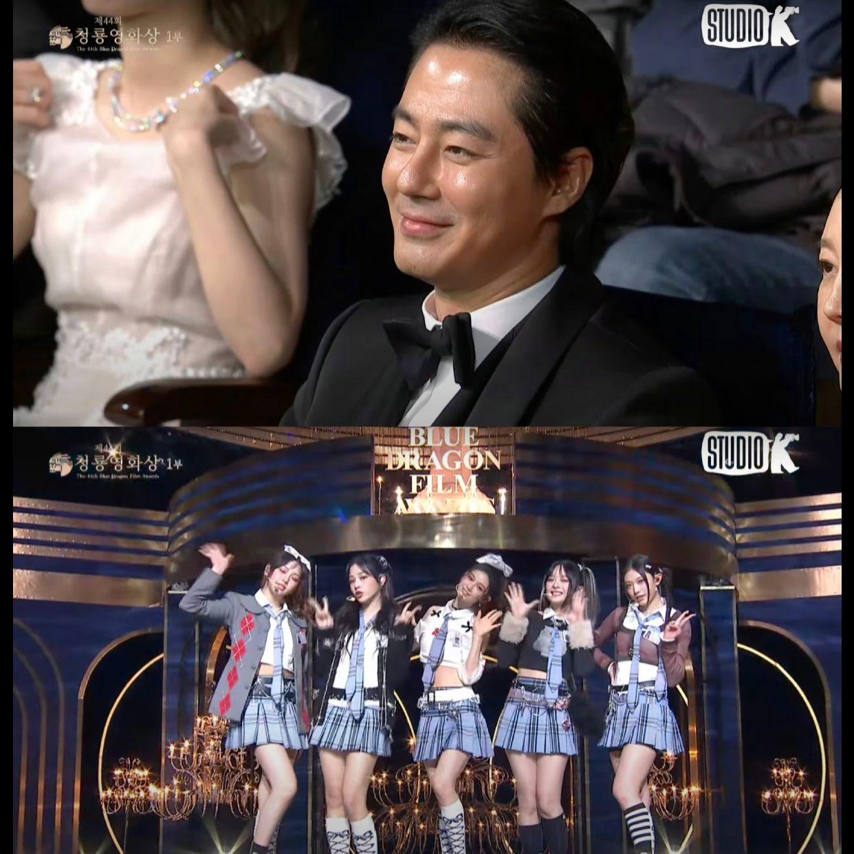 NewJeans擔任表演嘉賓。