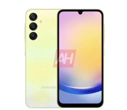 Samsung Galaxy A25 5G渲染圖,初步有4隻顏色選擇(微博)