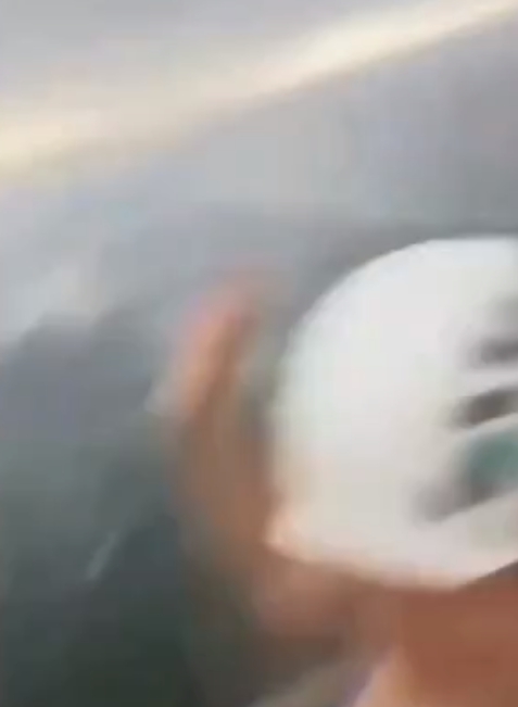 攀爬過程中,26歲女子阿拉霍(Karlla Araújo)在一塊石上自拍時還臉帶笑容,突然傳來一陣巨響,她頓時尖叫露出驚恐神情。眾人發現蘇沙被雷擊中,當場倒地不起