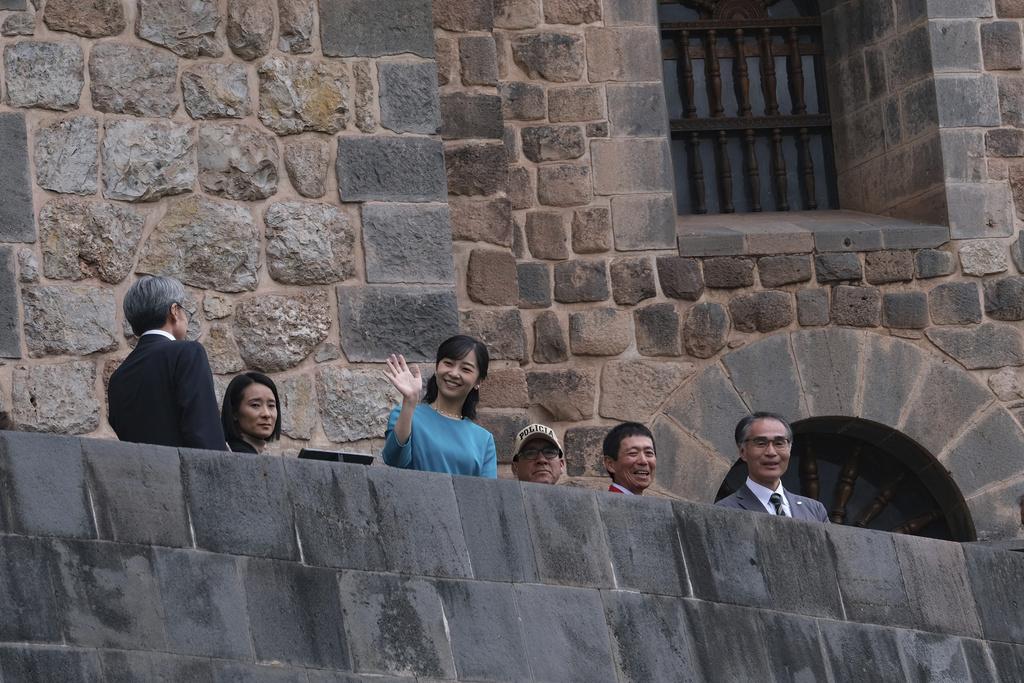 日本「最美公主」佳子訪秘魯 參觀庫斯科古城、馬丘比丘(美聯社)