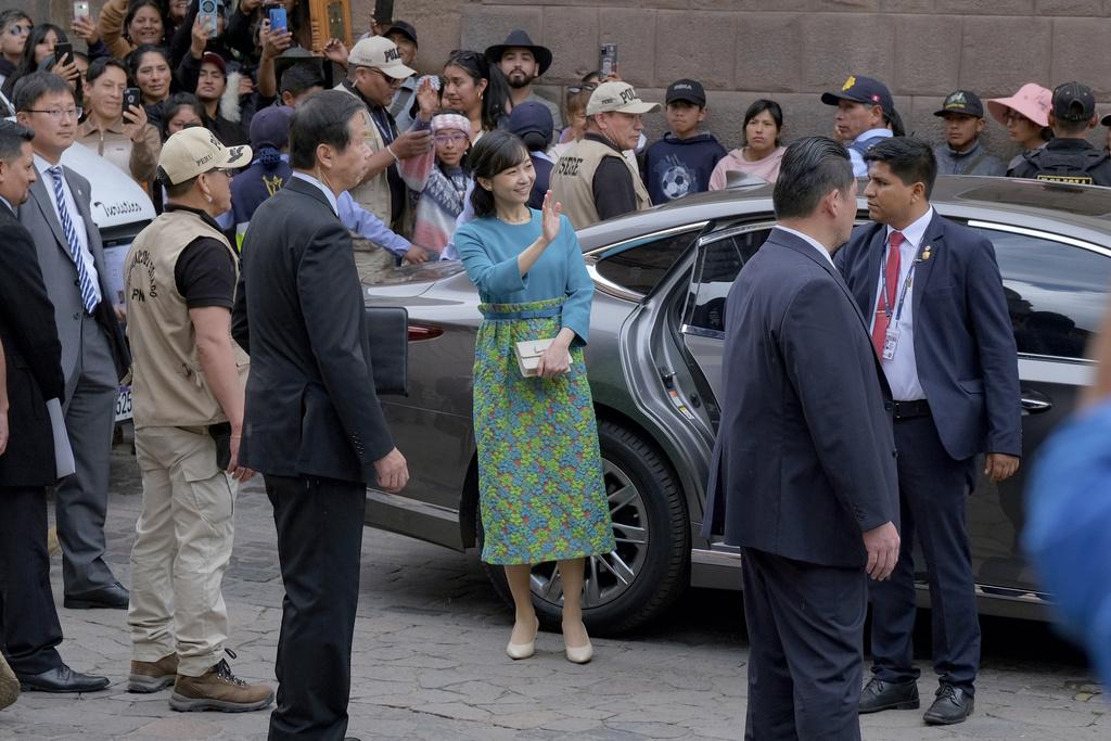 日本「最美公主」佳子訪秘魯 參觀庫斯科古城、馬丘比丘(美聯社)