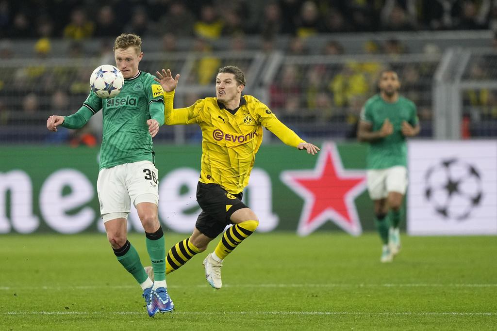 多蒙特主場2:0擊敗紐卡素。(美聯社)