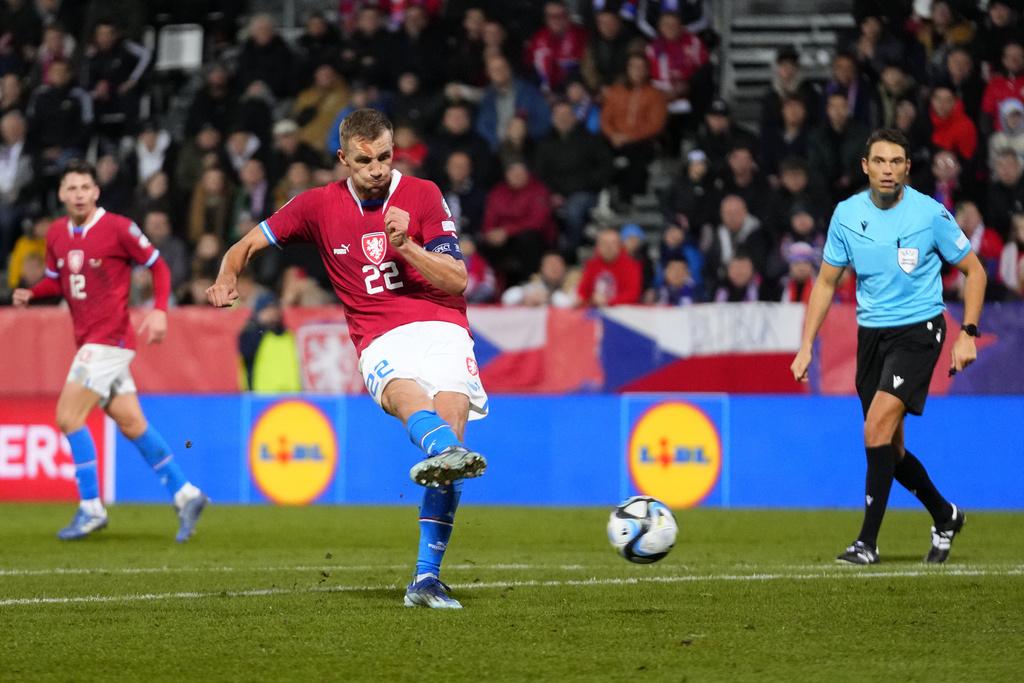 捷克3:0贏犘爾多瓦。(美聯社)