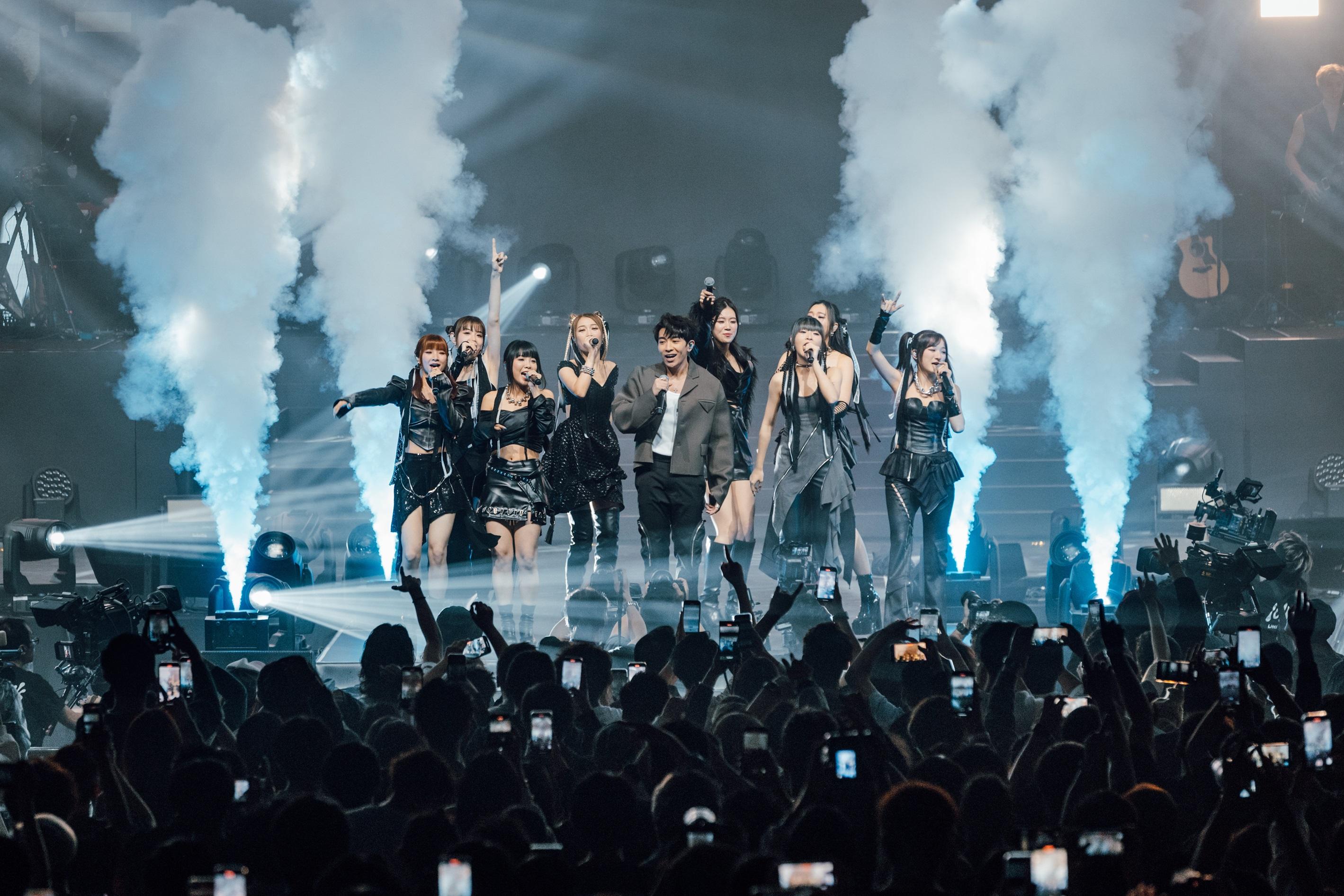 Tyson Yoshi擔任Lolly Talk演唱會嘉賓。