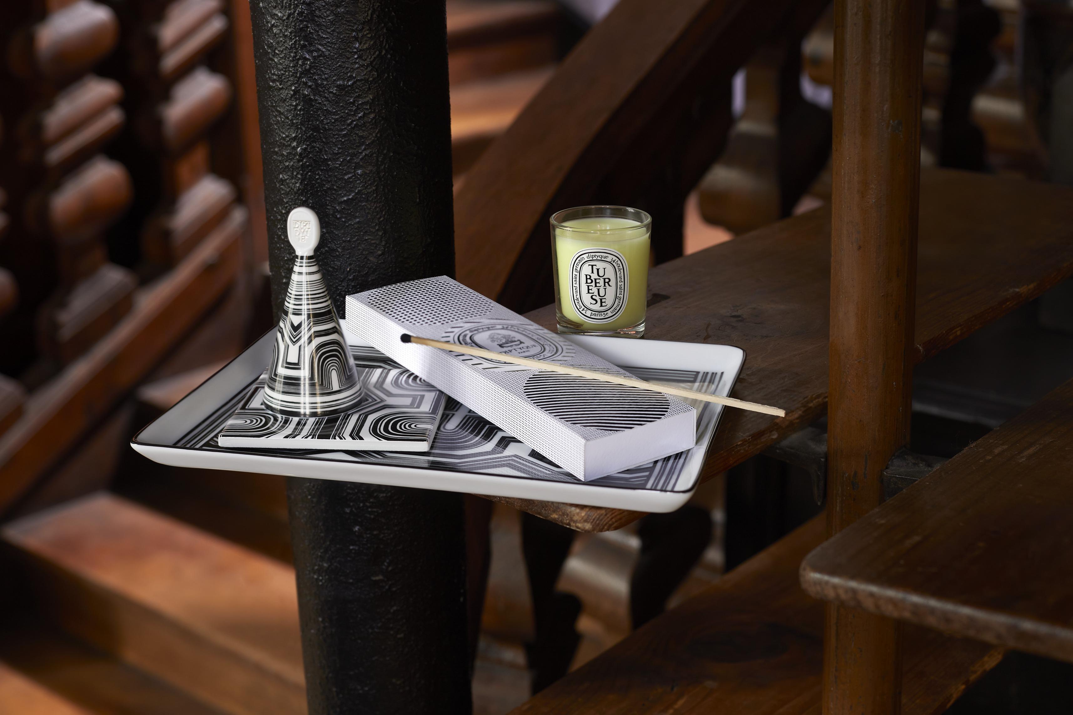 Diptyque Basile Snuffer and Stand