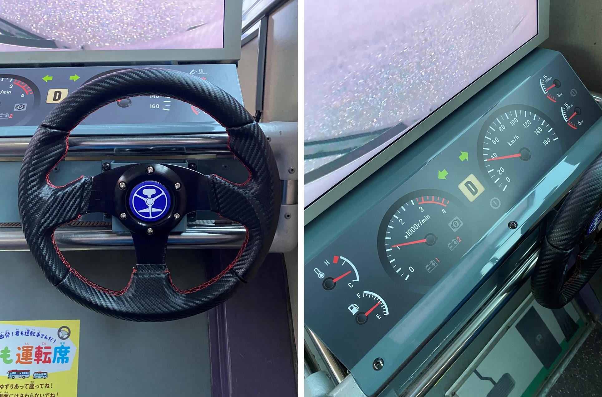 日本新潟巴士設兒童座 第一身鏡頭模擬「揸巴士」