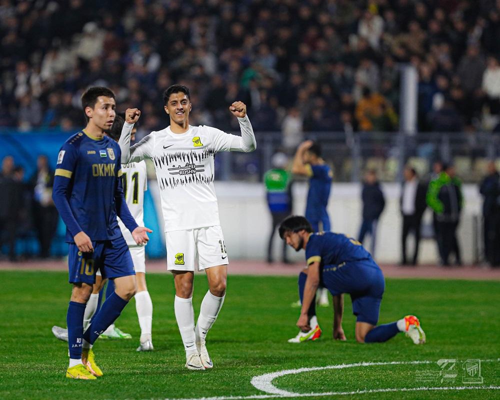 伊蒂哈德2:1反勝AGMK足球會。(伊蒂哈德X)