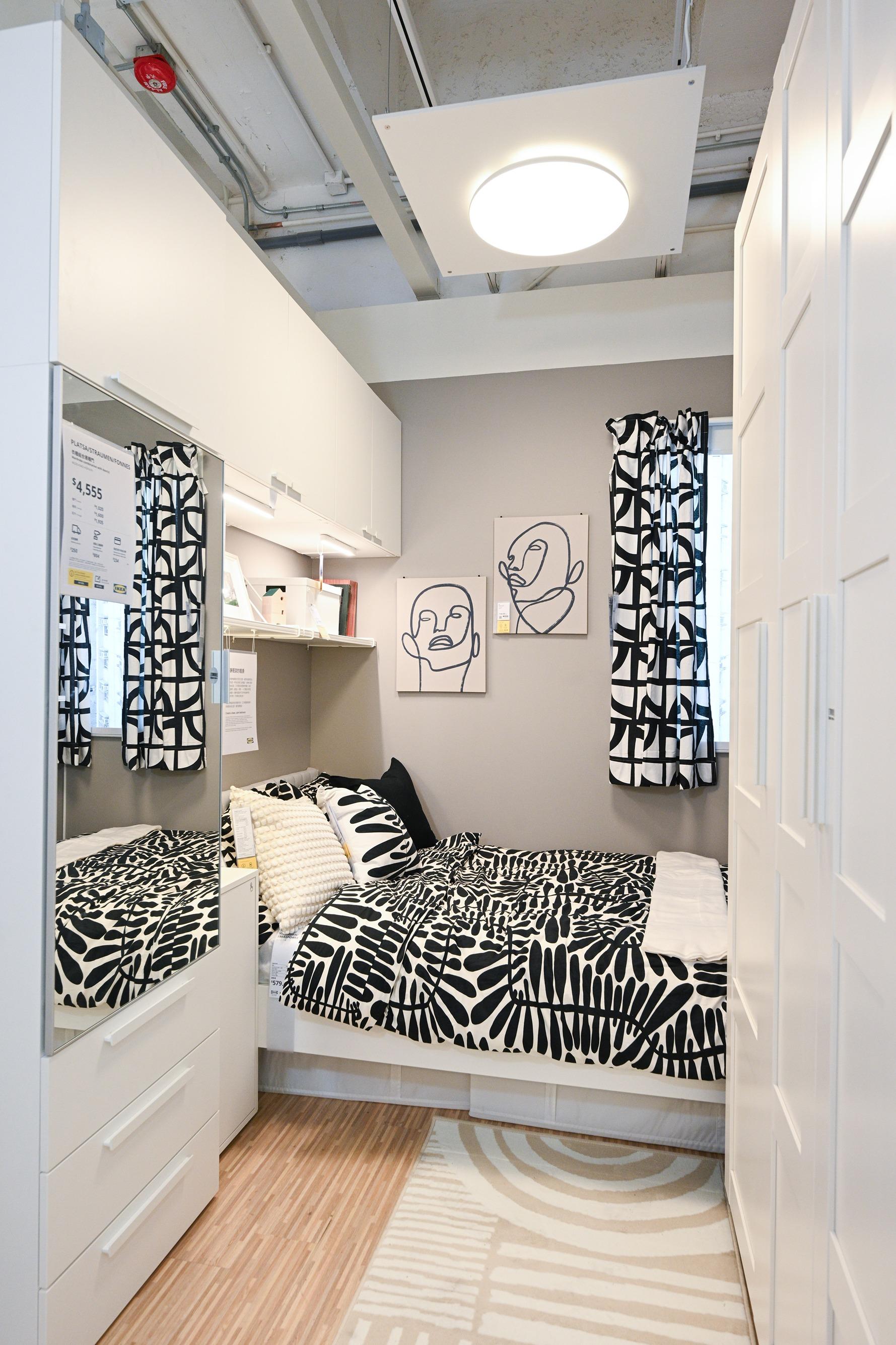 IKEA坑口|示範空間根據將軍澳屋苑布局設計