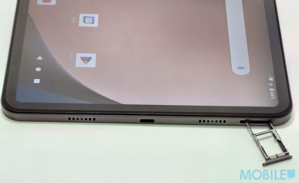 平板電腦|Teclast T60 機身頂及底部設有Havit四喇叭及三選二 SIM 卡卡槽