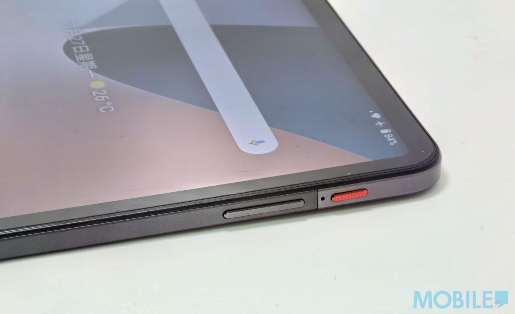平板電腦|Teclast T60 機身上方設有音量鍵及電源鍵