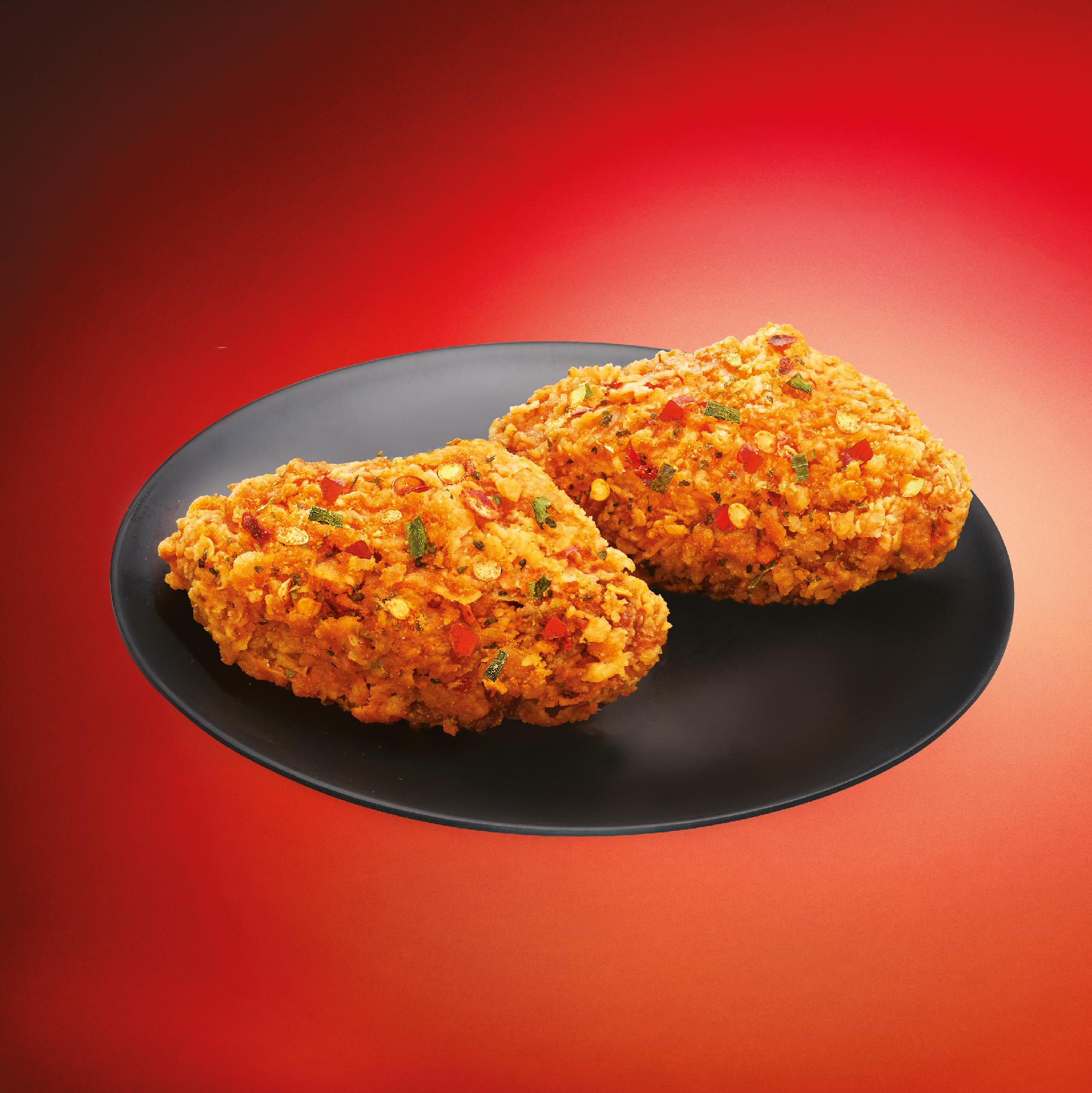 2件香辣海鮮脆雞翼 售價:港幣$19起 *凡惠顧任何套餐可以港幣$15起加配2件香辣海鮮脆雞翼