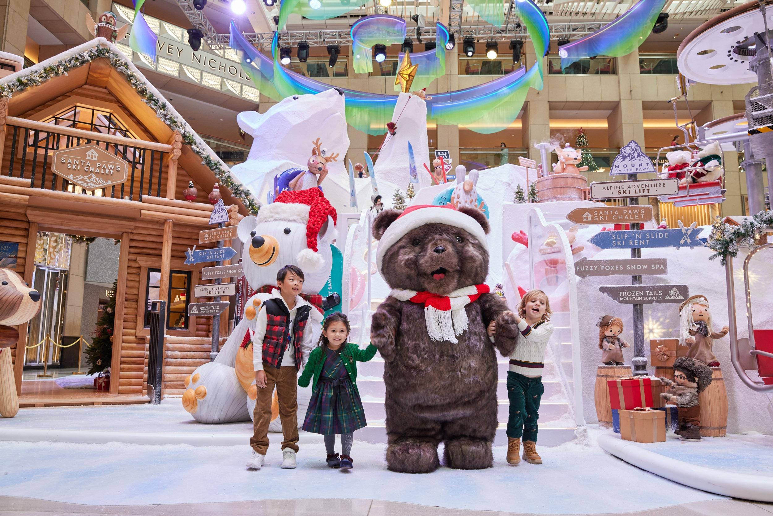 聖誕好去處2023|置地廣塲 Mount Santa Paws 助4個香港慈善機構