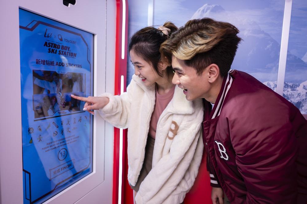 大家還可以在纜車內免費參與拍照活動,為這個聖誕留下美好的回憶!