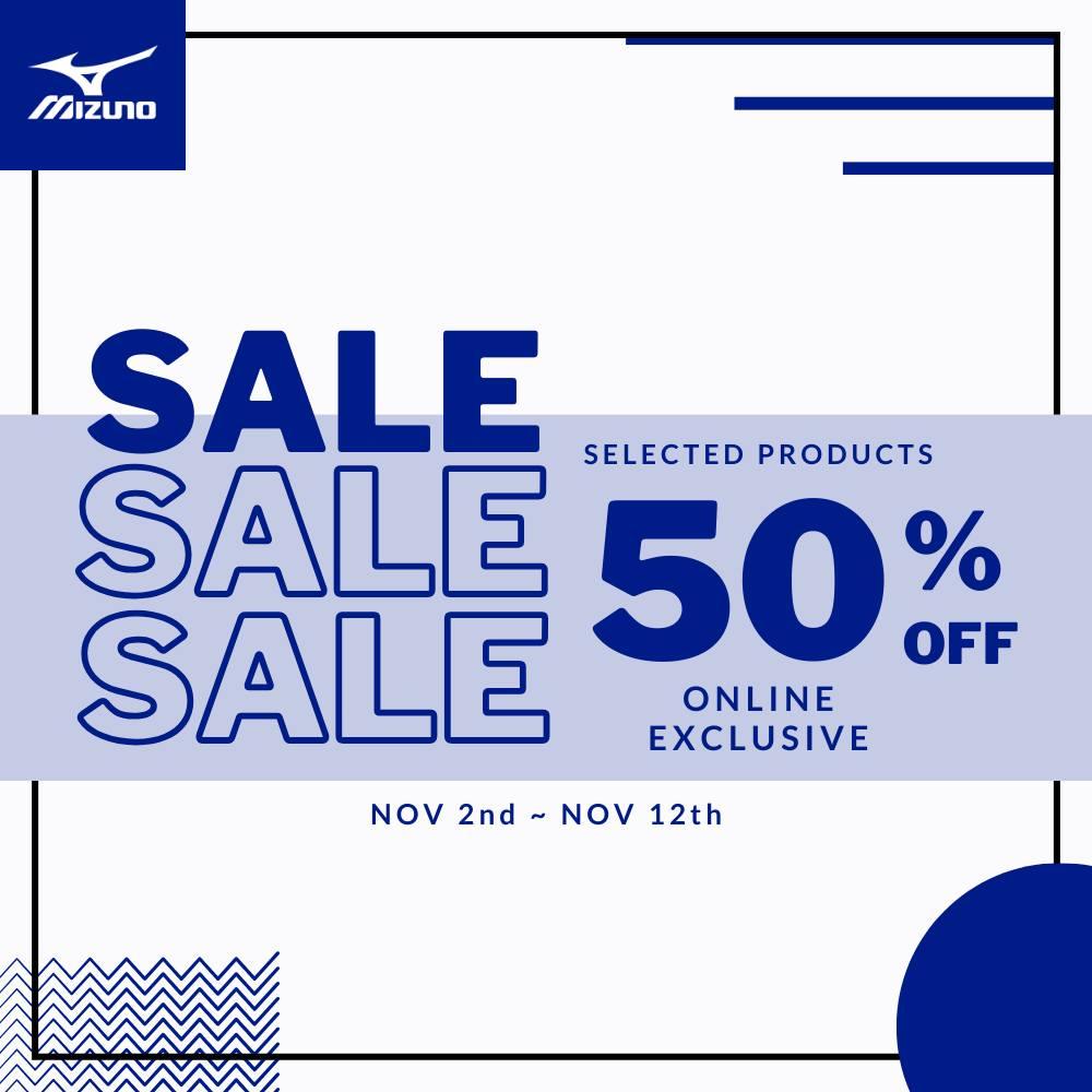 雙11優惠,MIZUNO跑鞋及運動服裝減價低至5折