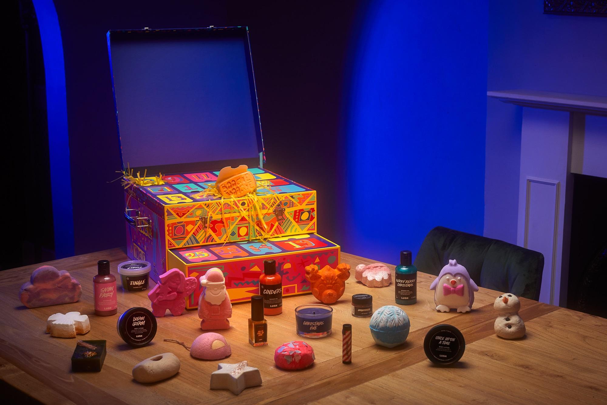 聖誕倒數月曆2023|LUSH 聖誕月曆禮盒 $3,000