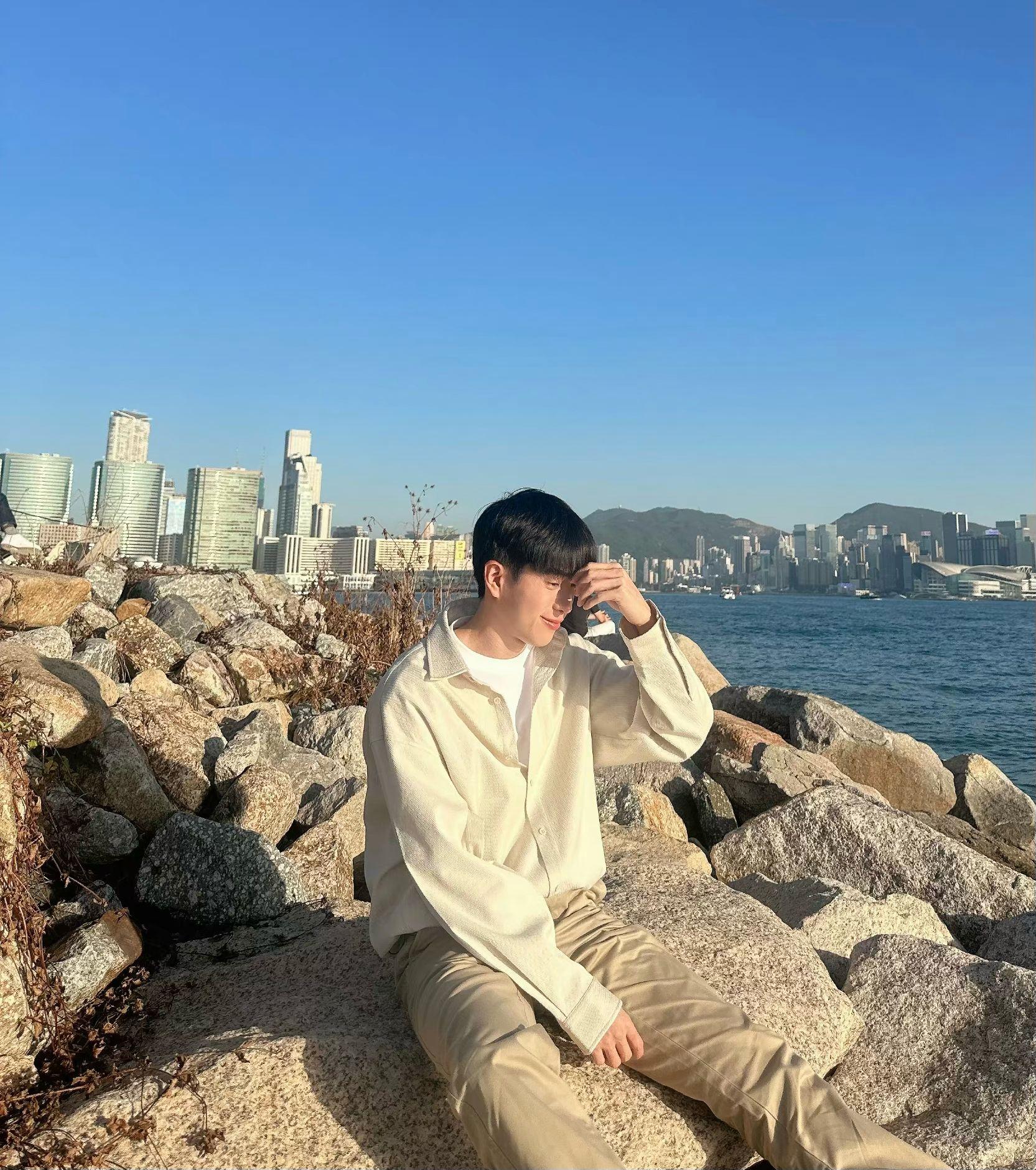 Nonkul日前快閃香港開工。