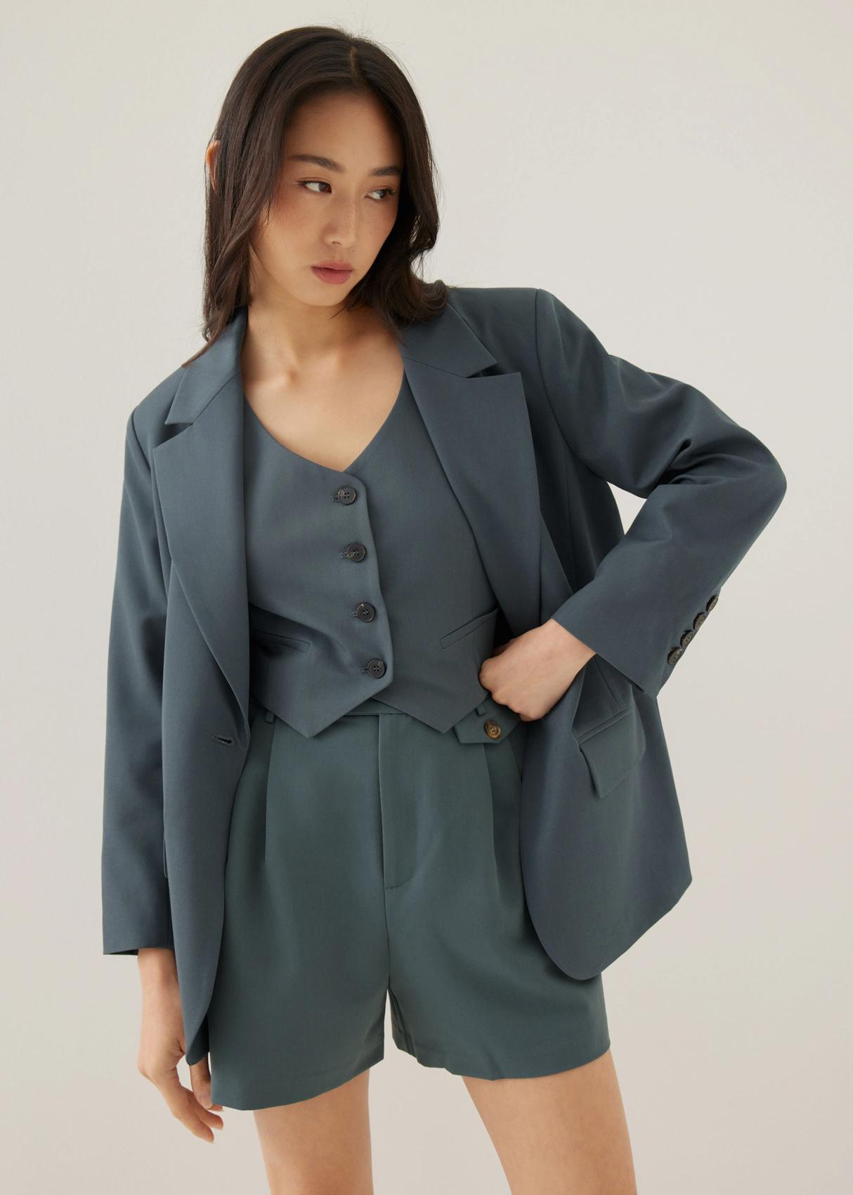 Olene Tailored Oversized Blazer $314 (original $449)