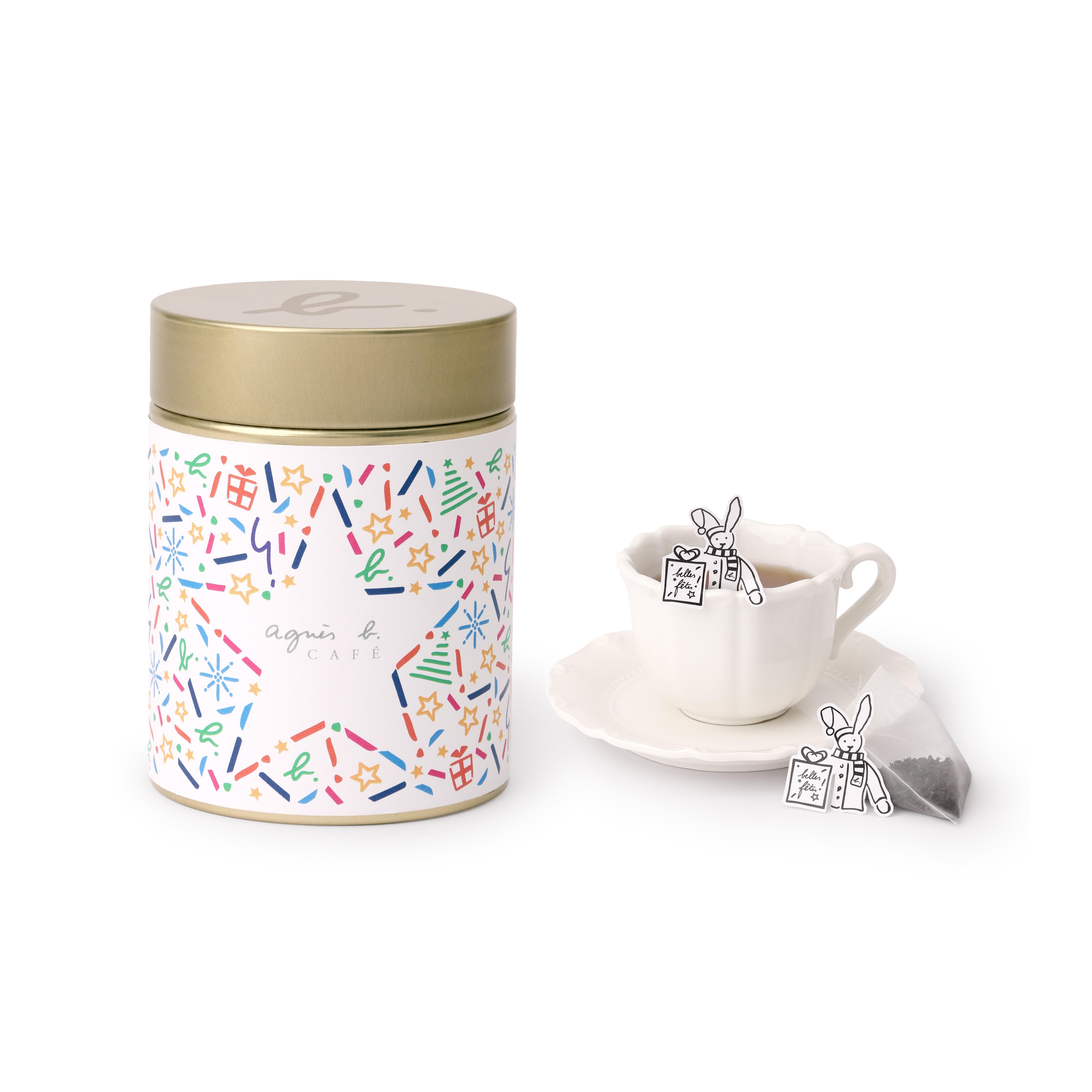 聖誕禮物2023|agnès b. CAFÉ & FLEURISTE 聖誕紅茶茶包 $220/12包