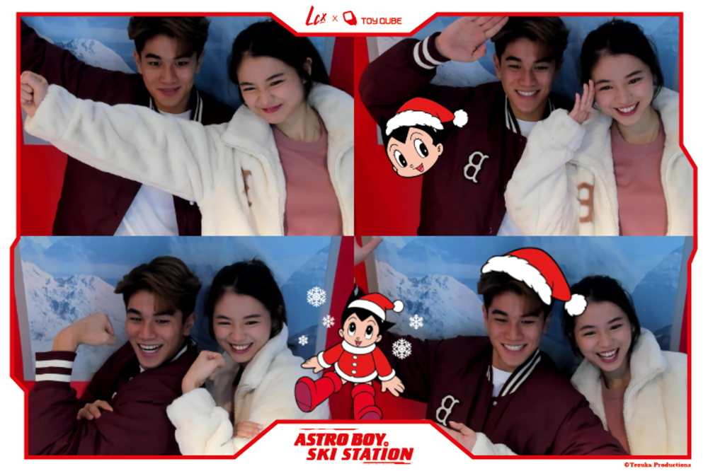 大家還可以在纜車內免費參與拍照活動,為這個聖誕留下美好的回憶!