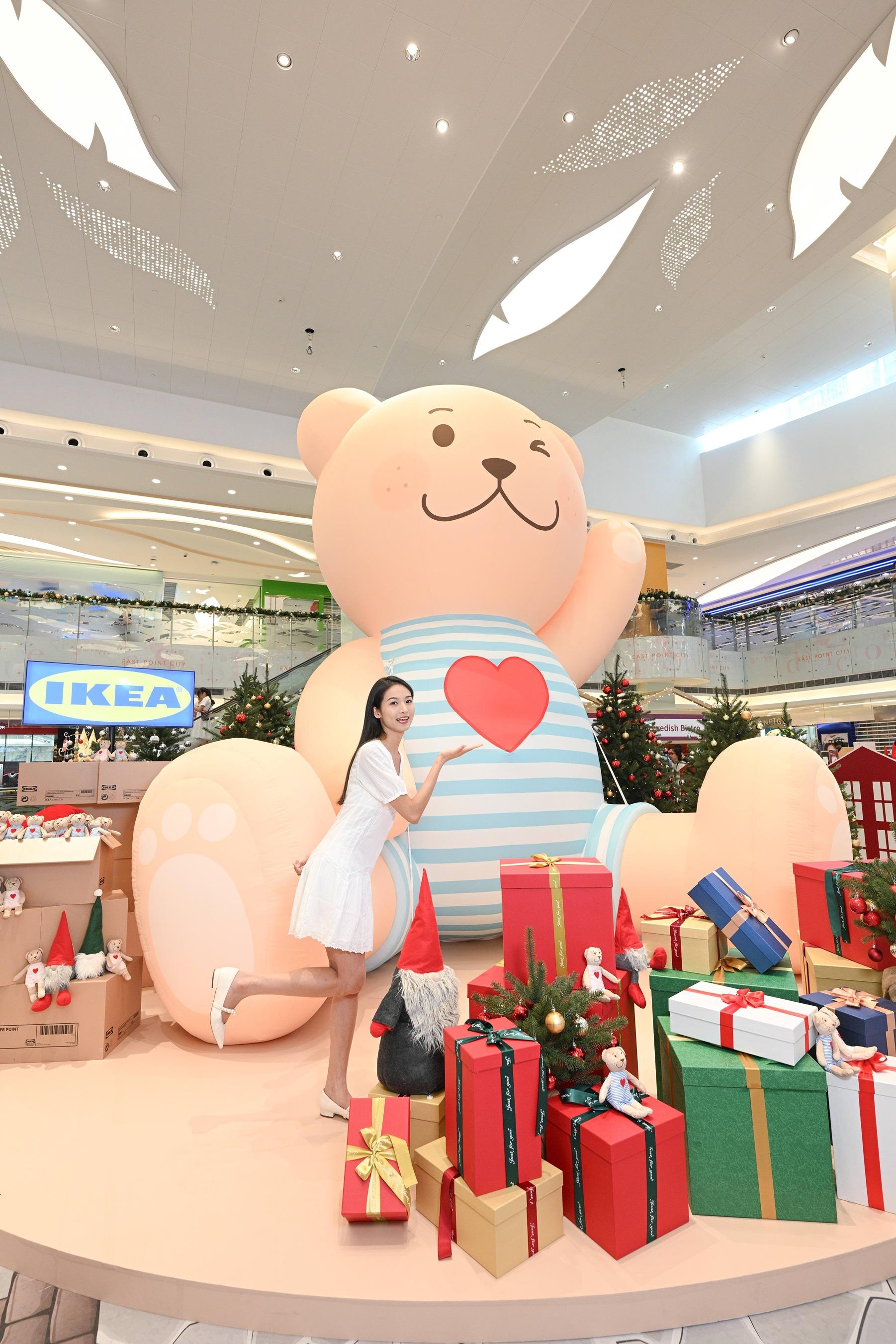 全港首度現身的「巨大化」FABLER小熊