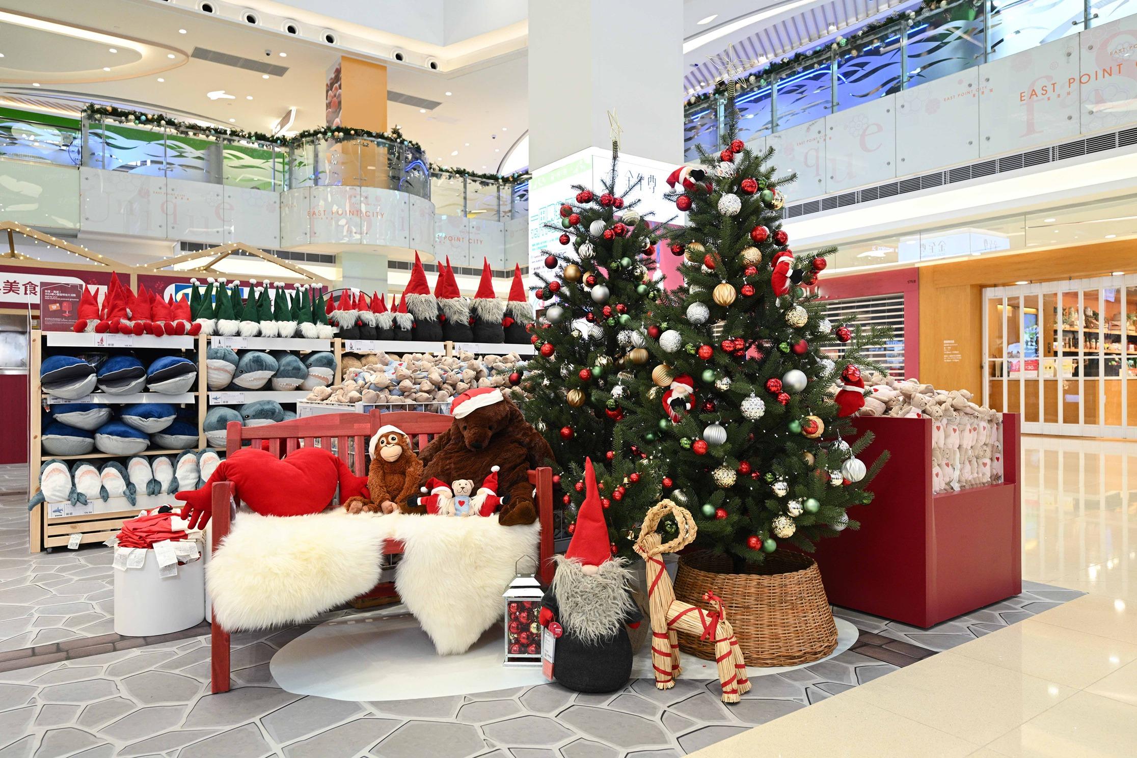 IKEA聖誕小鎮售賣多款聖誕布置產品。