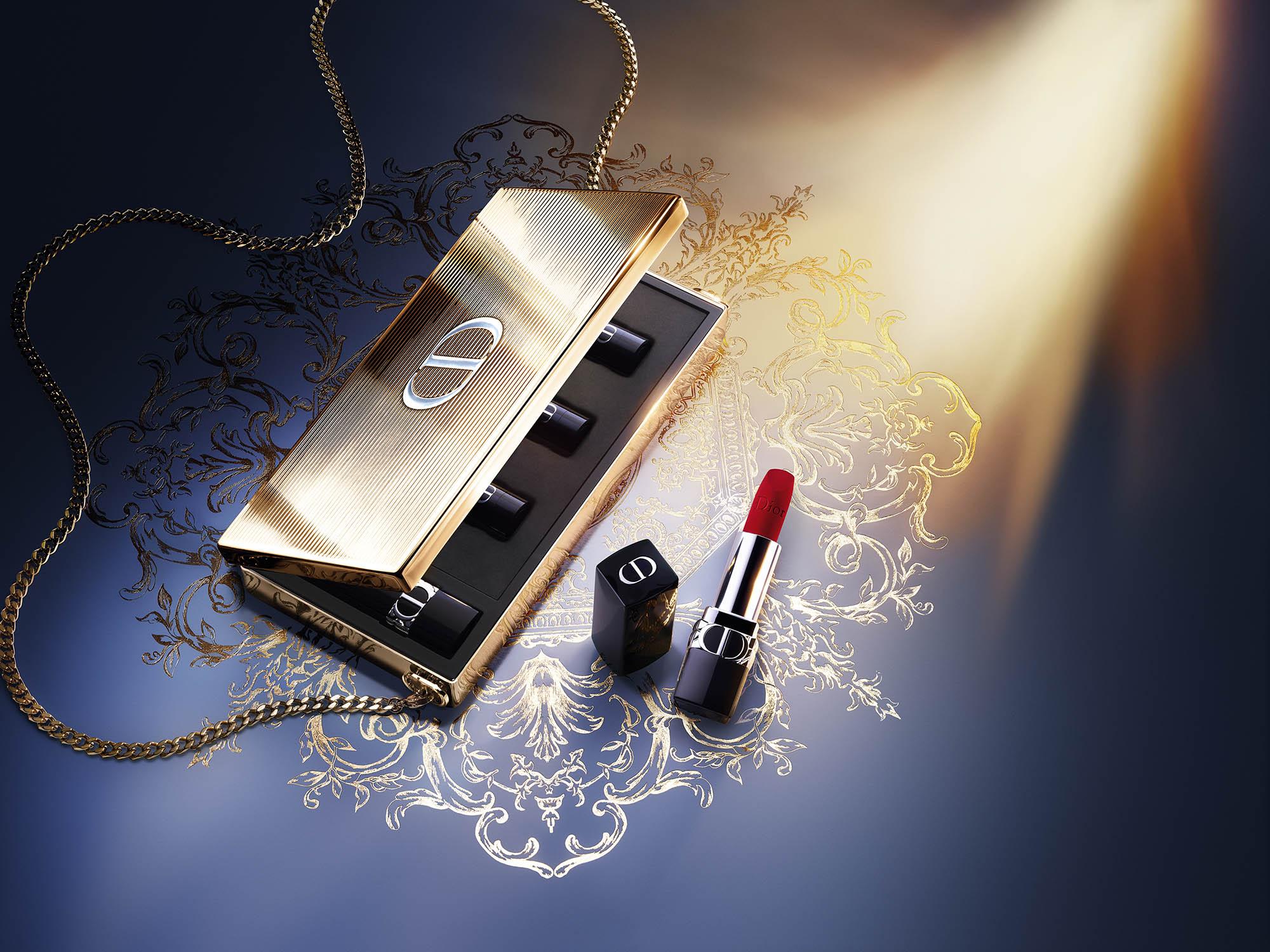 聖誕彩妝2023|Dior傲姿唇膏套裝晚宴包 - 珍藏版 $2,800