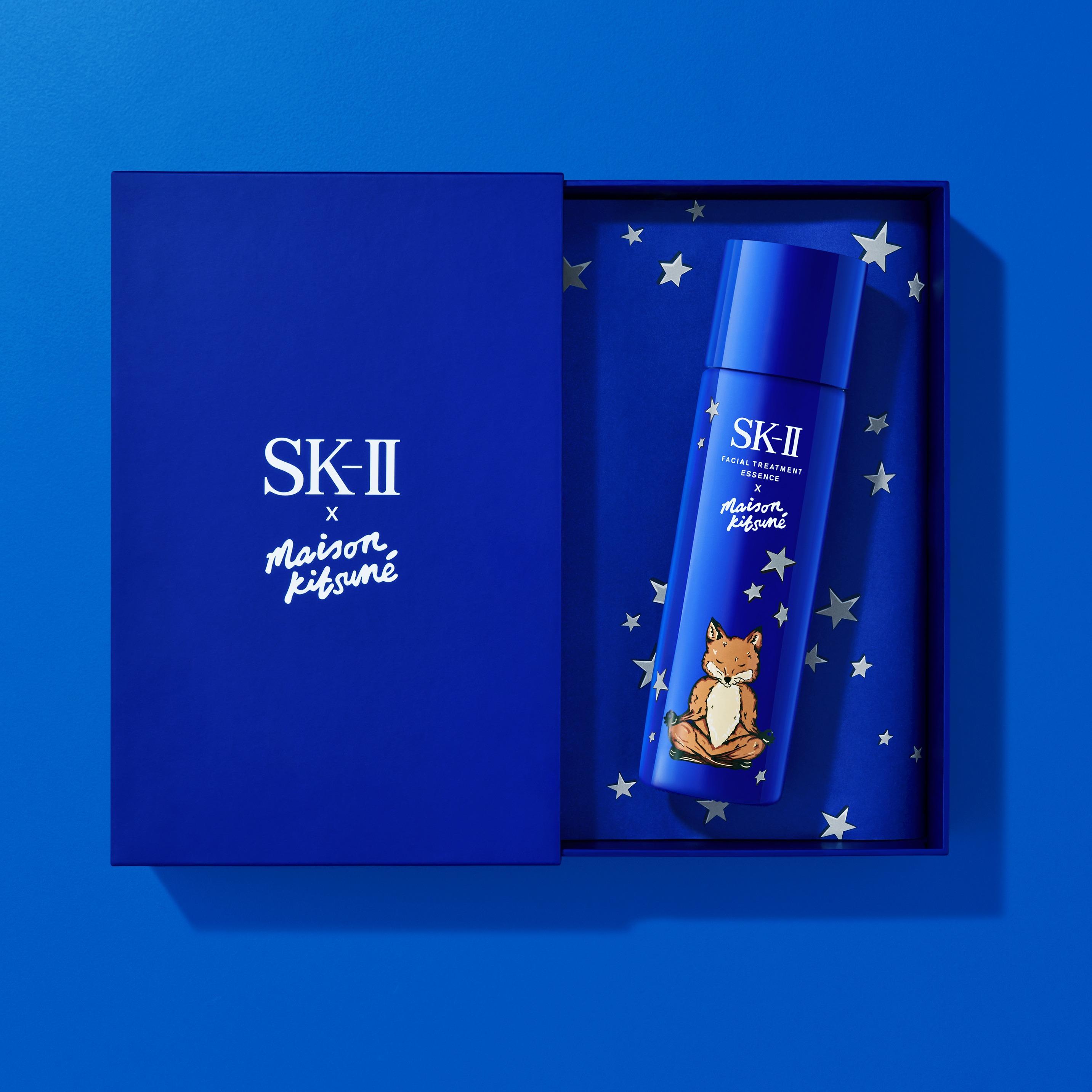 2023聖誕套裝推介|SK-II X MAISON KITSUNÉ 節日限定神仙水