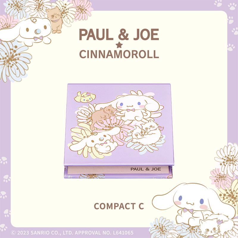 聖誕彩妝2023|Cinnamoroll 印花粉盒 PAUL & JOE COMPACT C $120