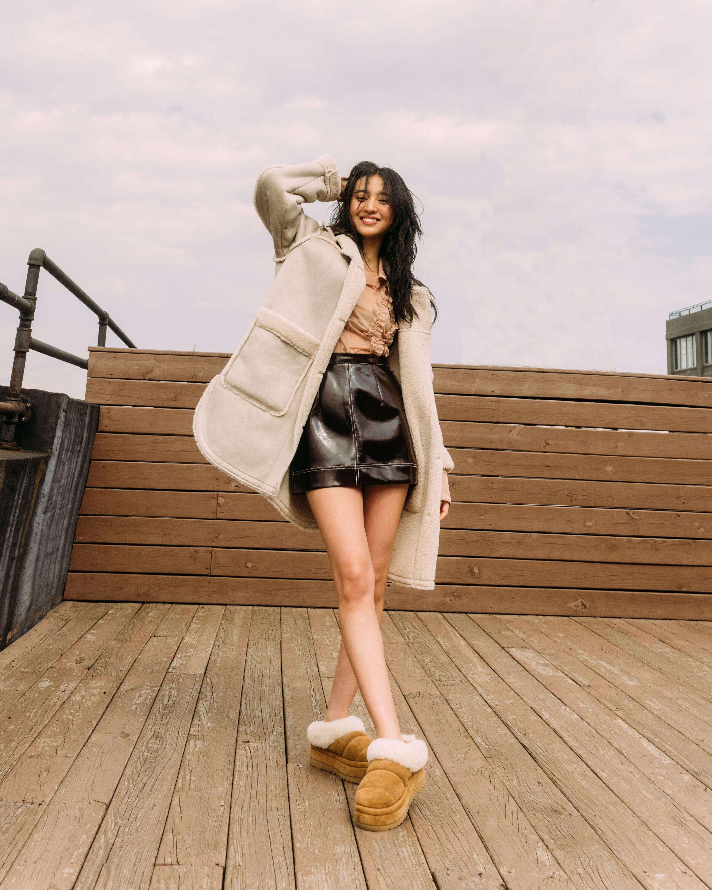 Tazzlita|可愛慵懶的人氣厚底毛拖 HK$1,390