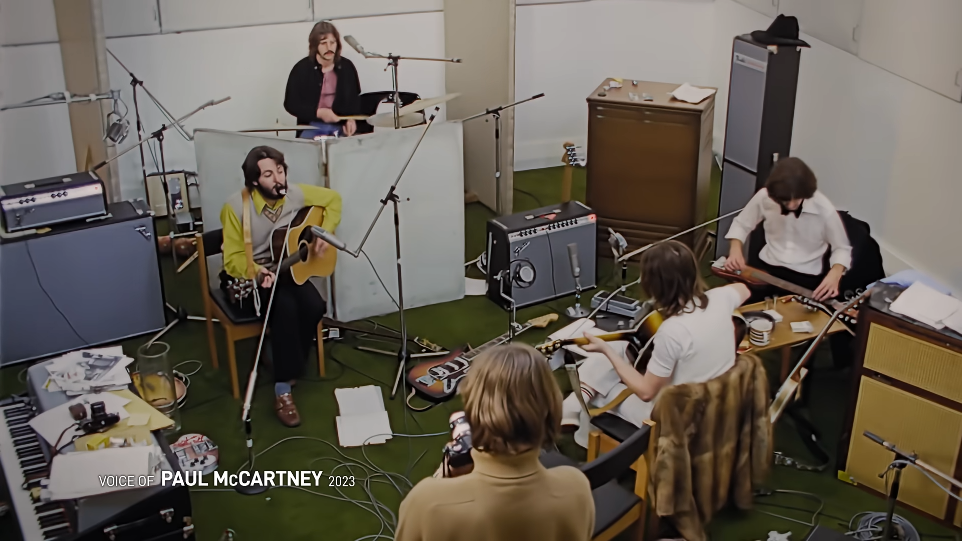 The Beatles推出最後一首歌《Now And Then》及其記錄片。(Beatles截圖)