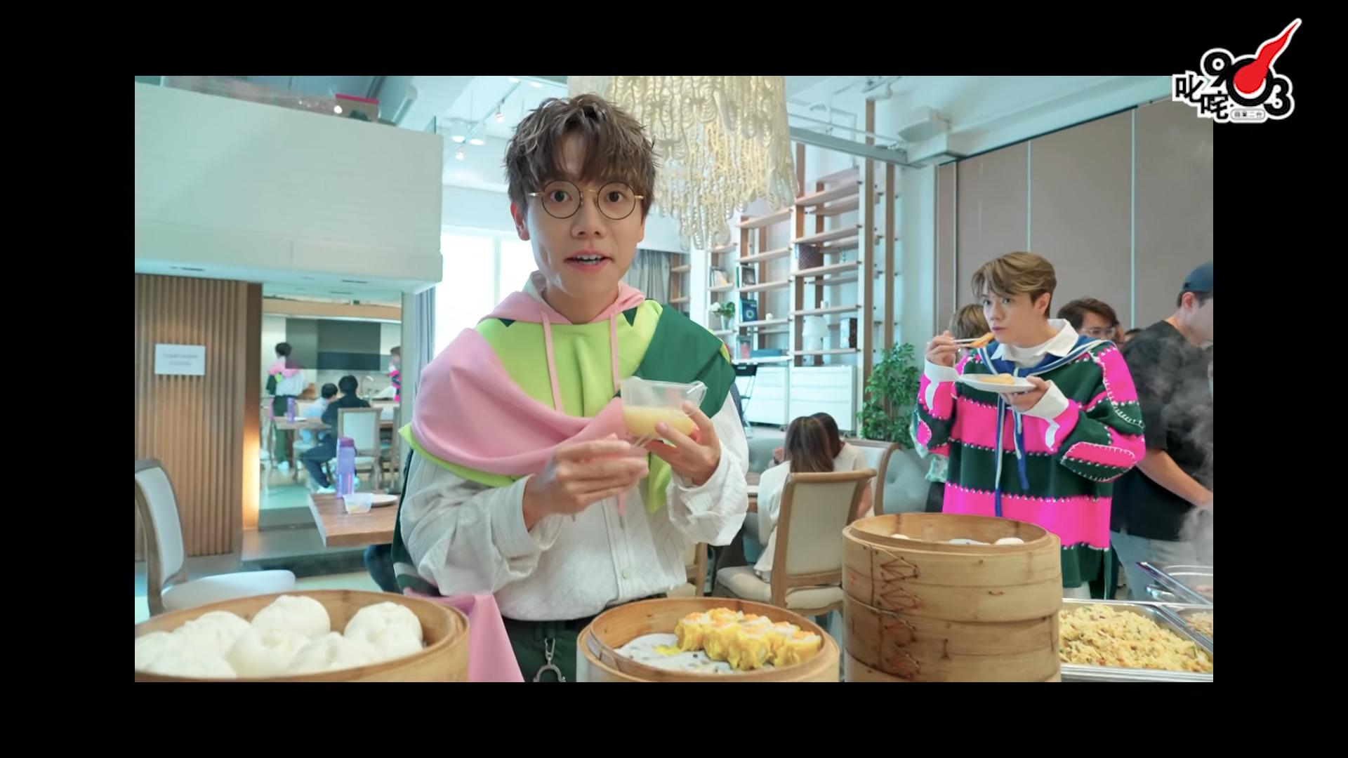 軒公想食林家謙煮的早餐。