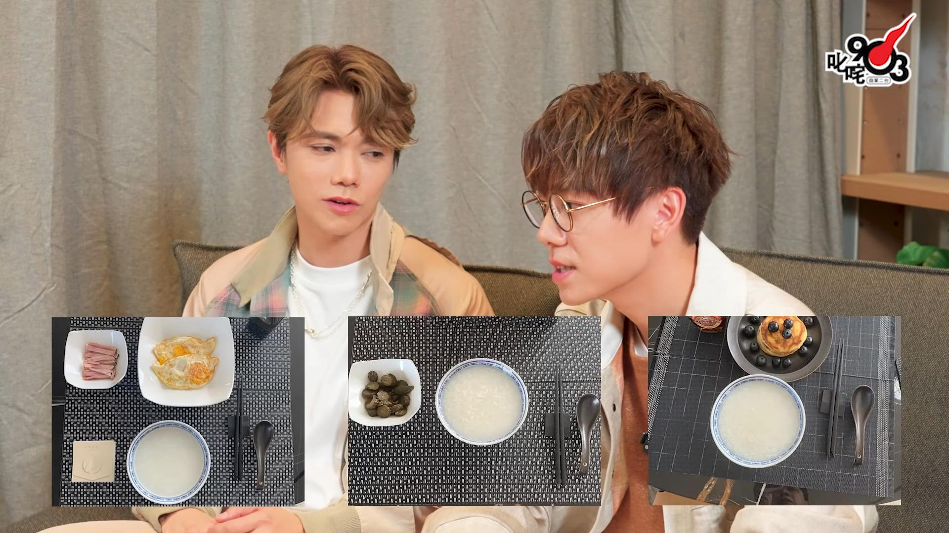 林家謙自言會煮爽口公仔麵,不會煮糊仔的早餐。