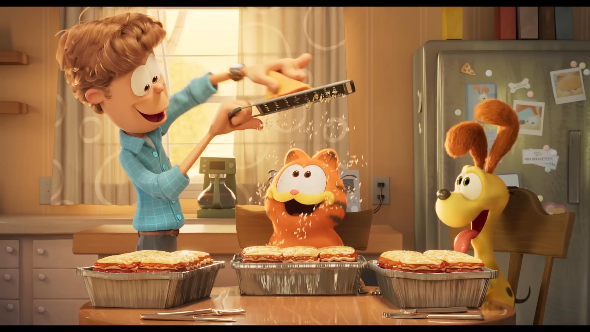 古天樂有份監製的加菲貓電影《The Garfield Movie》,明年5月上映。