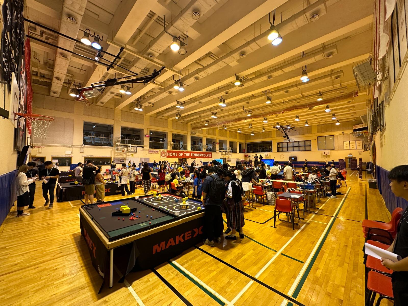 加拿大國際學校於初賽當日借出場地。