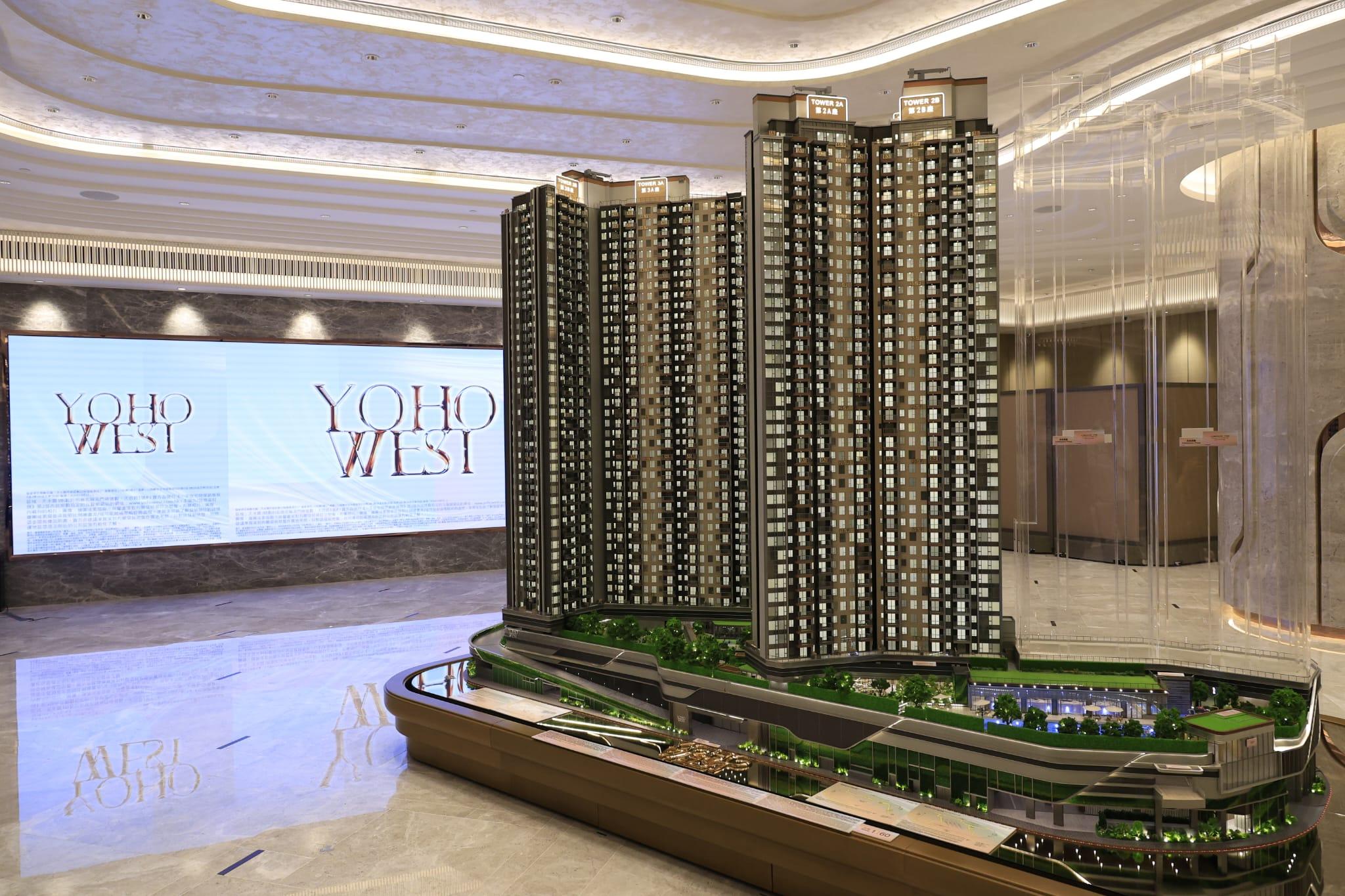 胡致遠指,「YOHO WEST」最快本周末公布首張價單,隨後開放示範單位予公眾參觀。(林俊源攝)