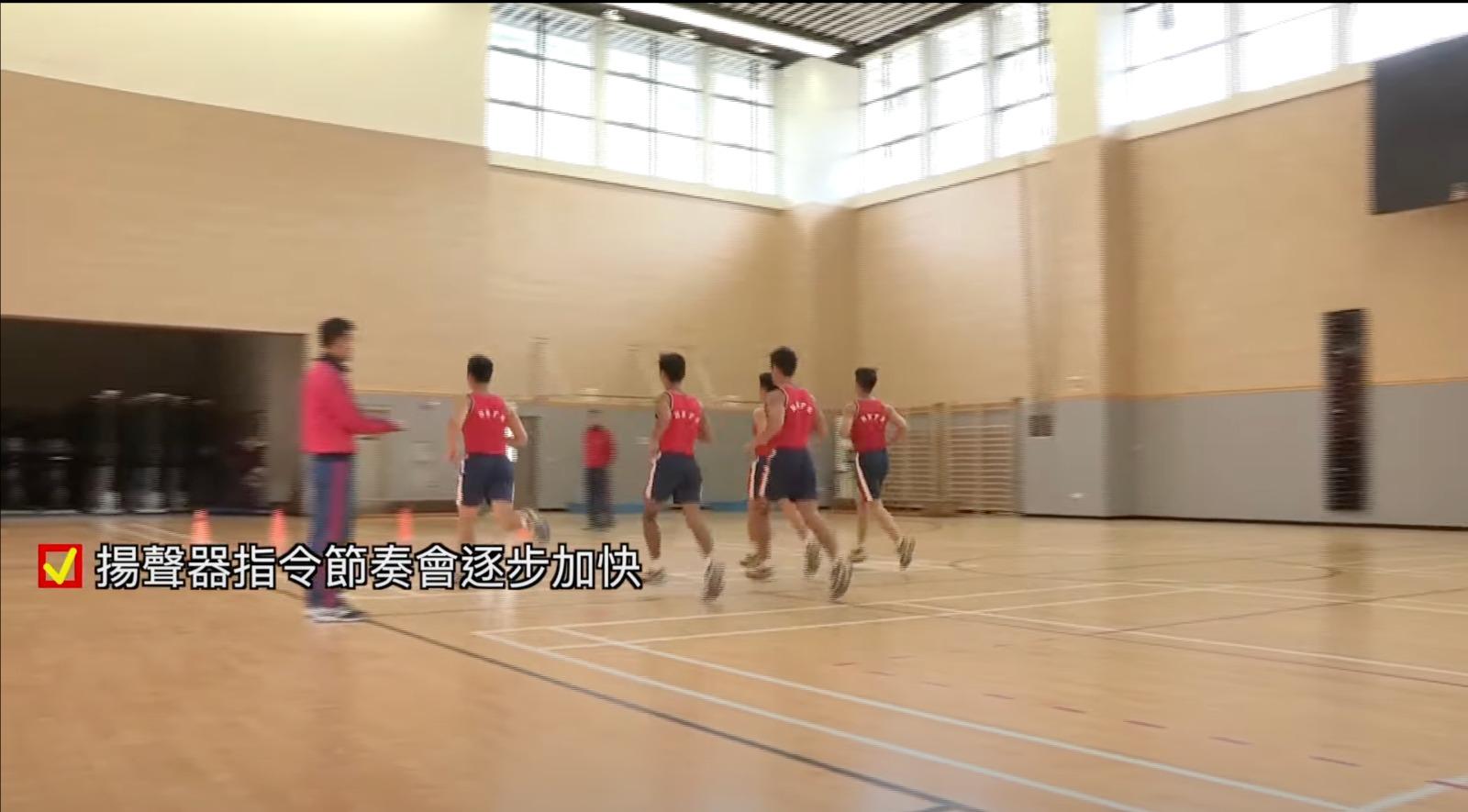 救護主任體能測驗1. 耐力折返跑(消防處截圖)