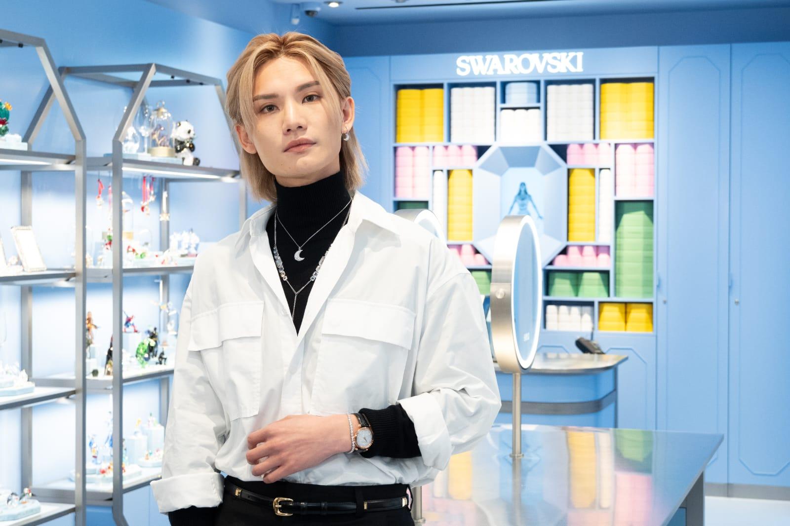 Jeremy出席水晶首飾品牌活動,自言喜歡戒指飾物。(陳奕釗攝)