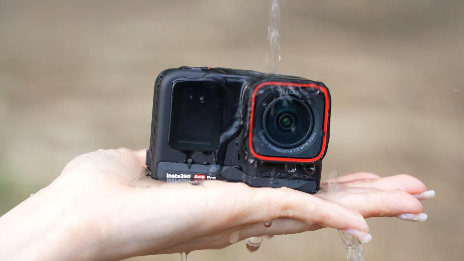 運動相機評測|Insta360 Ace Pro 配合潛水殼,即可 60 米防水