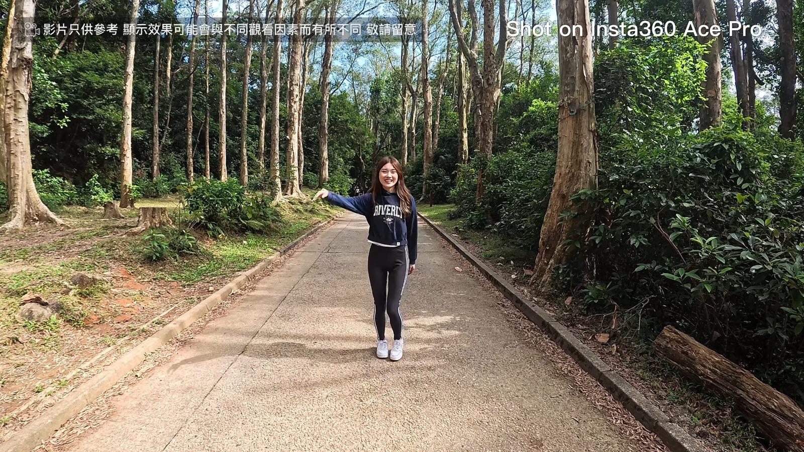 運動相機評測|Insta360 Ace Pro 可以放大和縮小 2 倍,而不會降低畫質